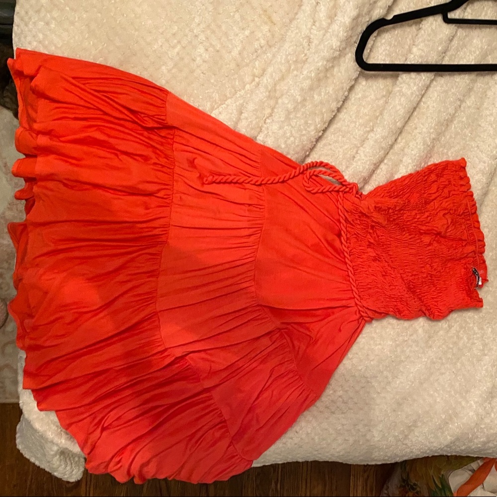 Ocean Drive Coral Sundress